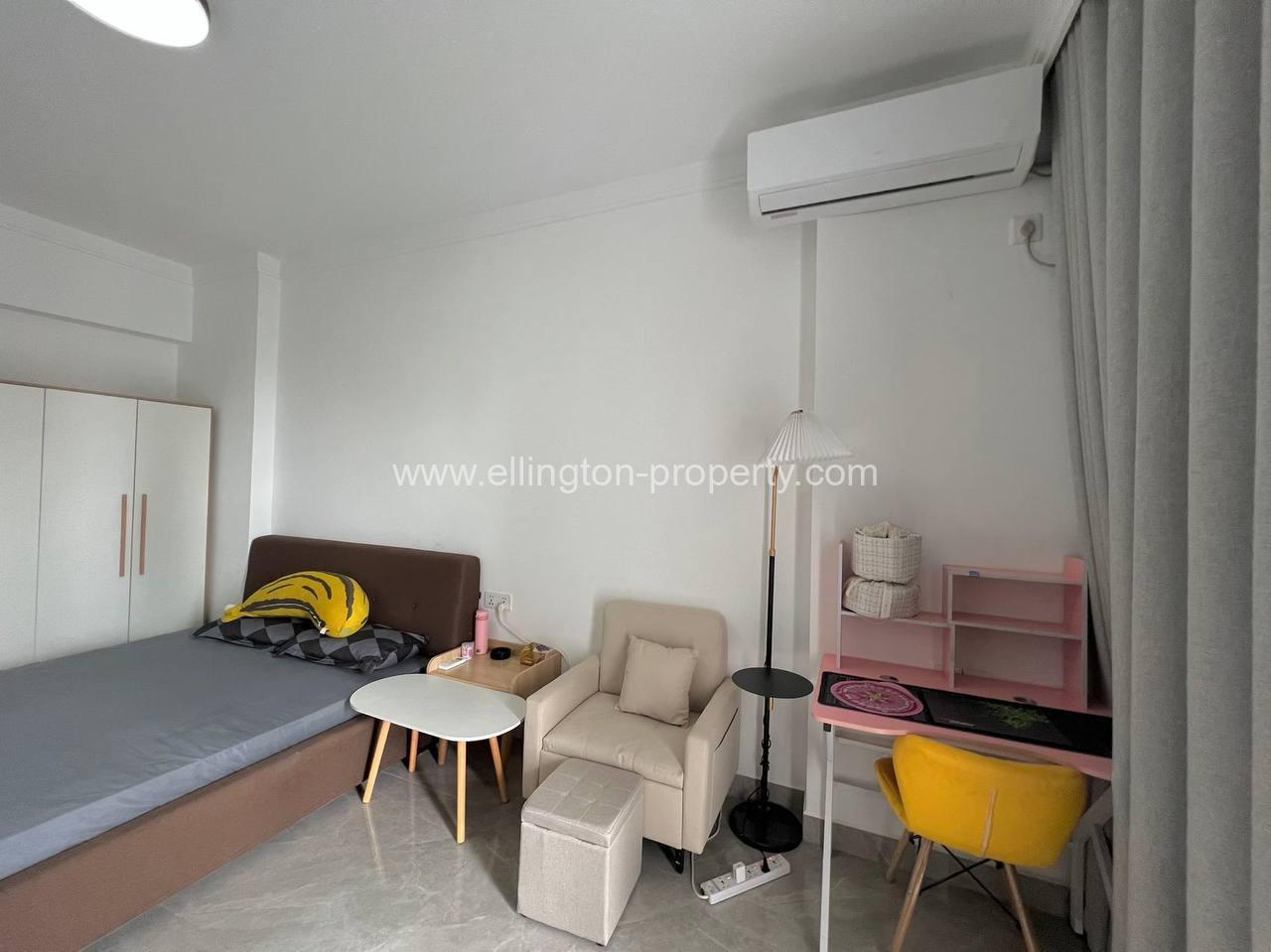 7f Studio Room For Rent Riverside Near Royal Palace, Museum, Night Market - Ellington Property
