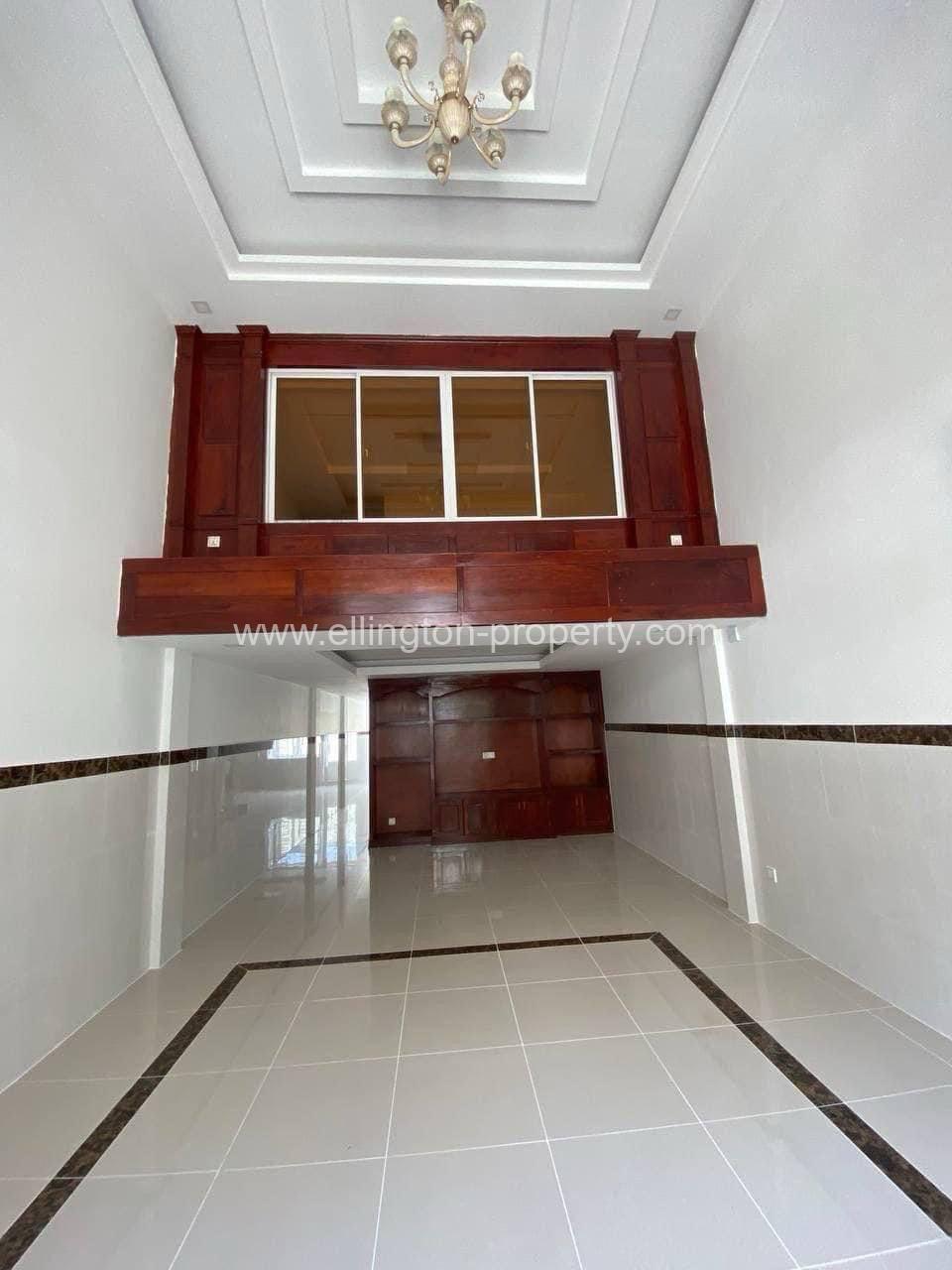 Flat House For Rent At Chbar Ampov - Ellington Property