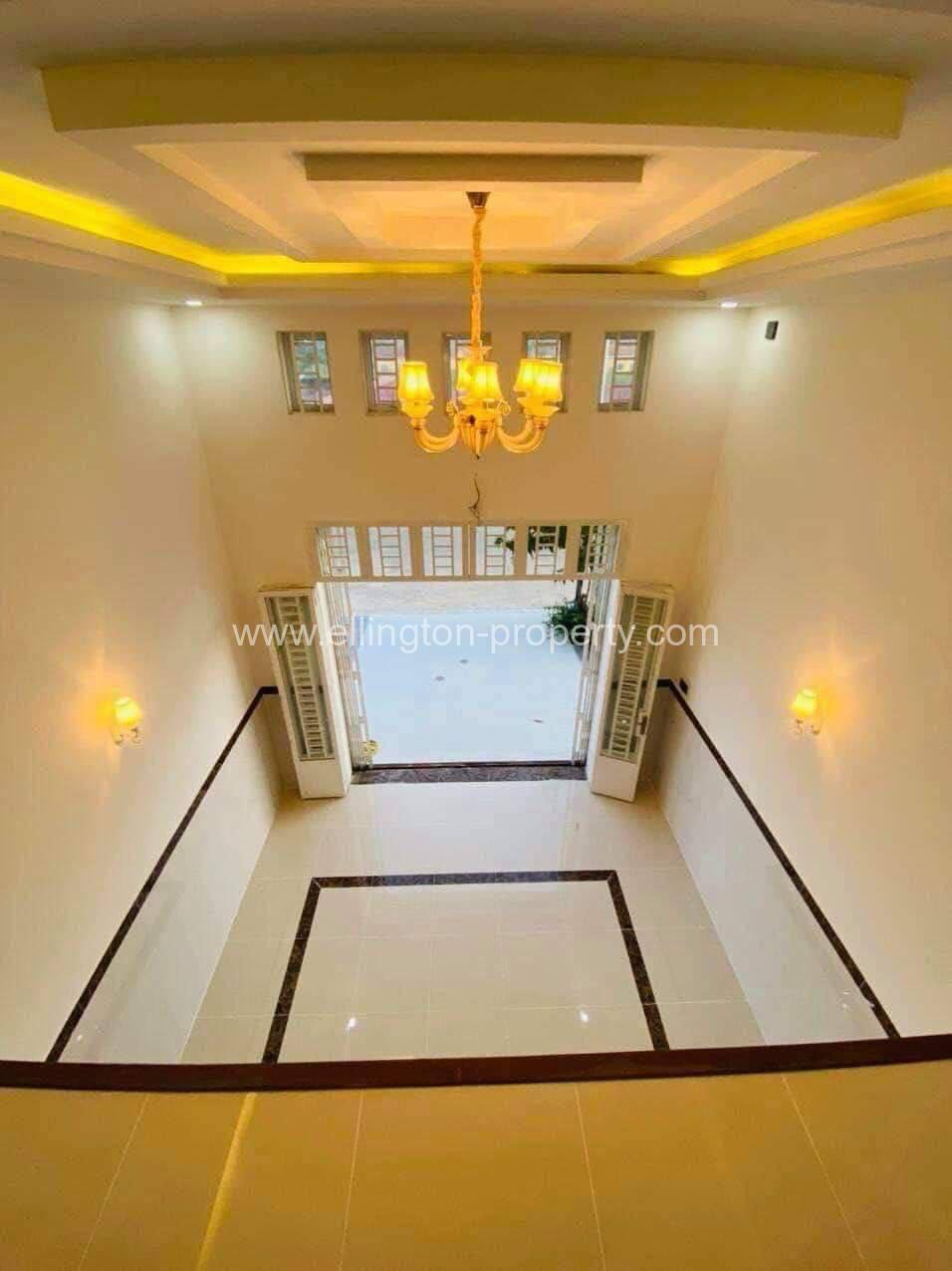 Flat House For Rent At Chbar Ampov - Ellington Property