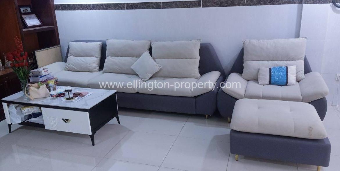 Flat House For Rent At Chbar Ampov - Ellington Property