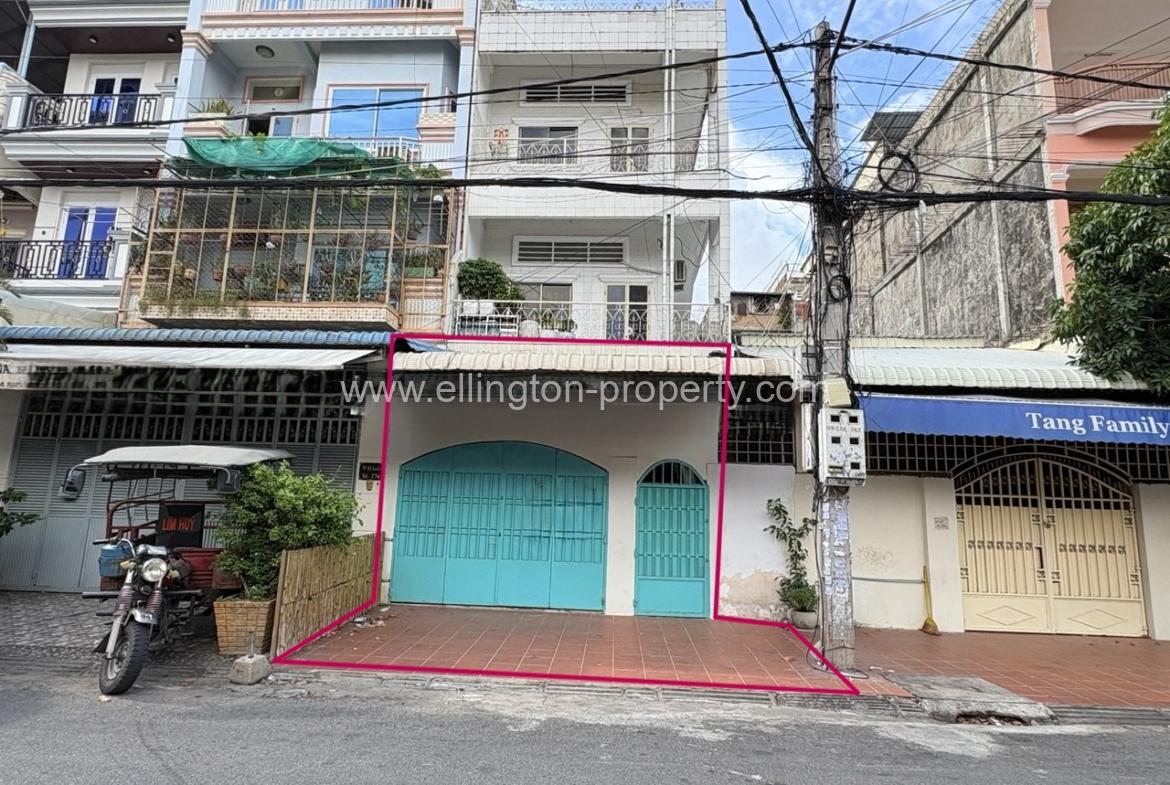 Shophouse For​​ Rent At Beoung Keng Kong2 - Ellington Property