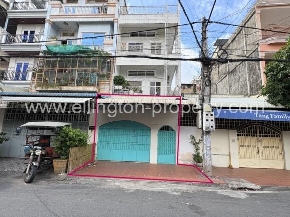 Shophouse For​​ Rent At Beoung Keng Kong2 - Ellington Property