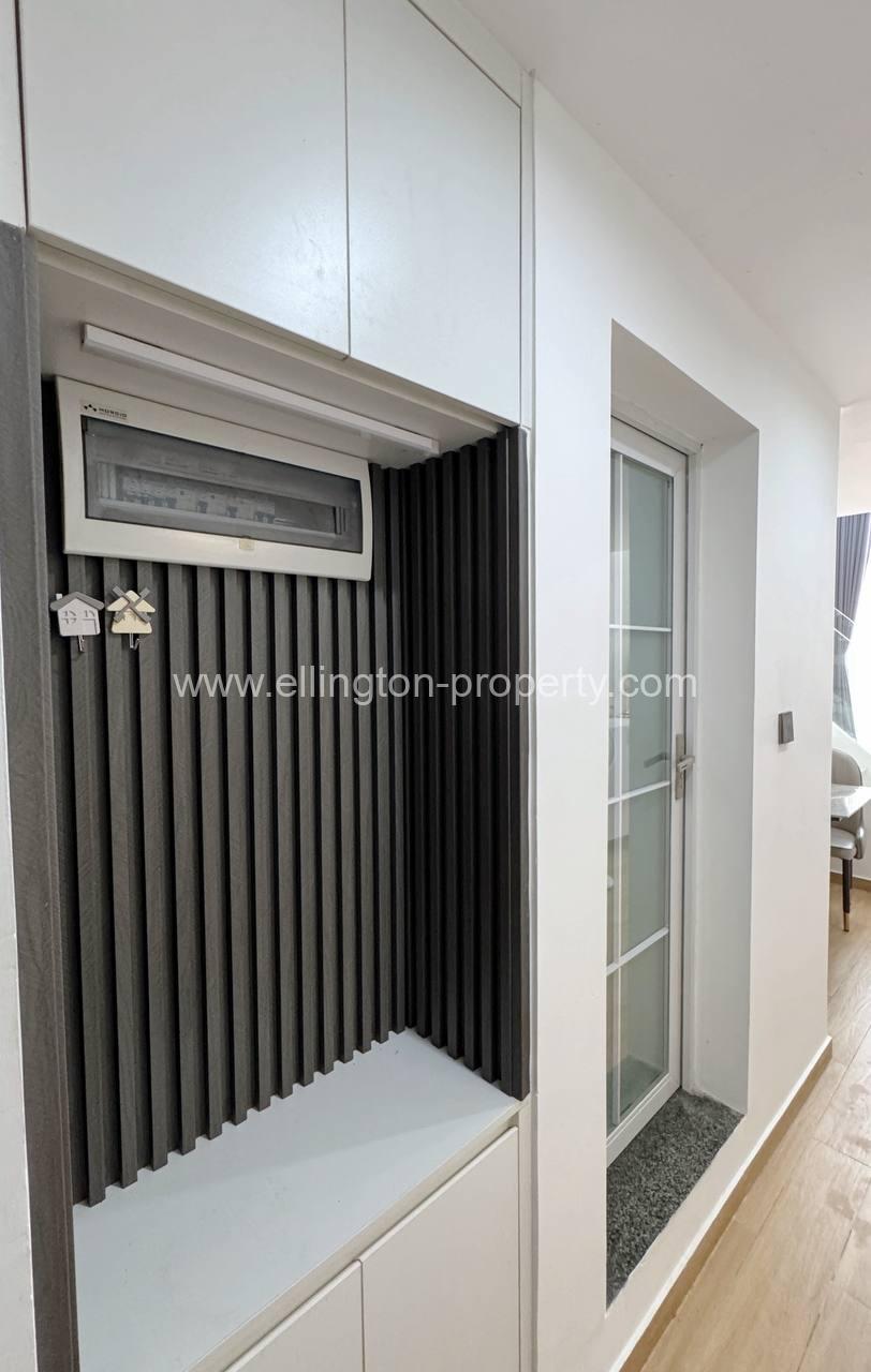 1 Bedroom Duplex For Rent 📍 Morgan Enmaison, Chroy Changva - Ellington Property
