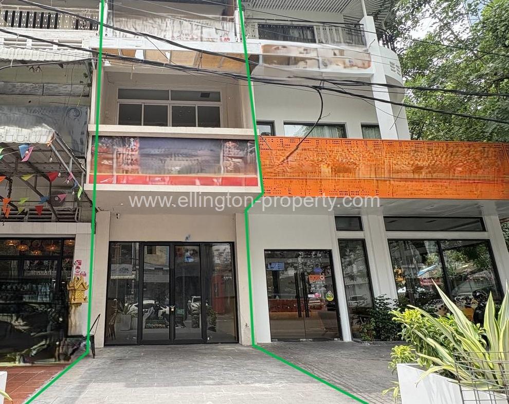Shop House For Rent In Bkk1 - Ellington Property