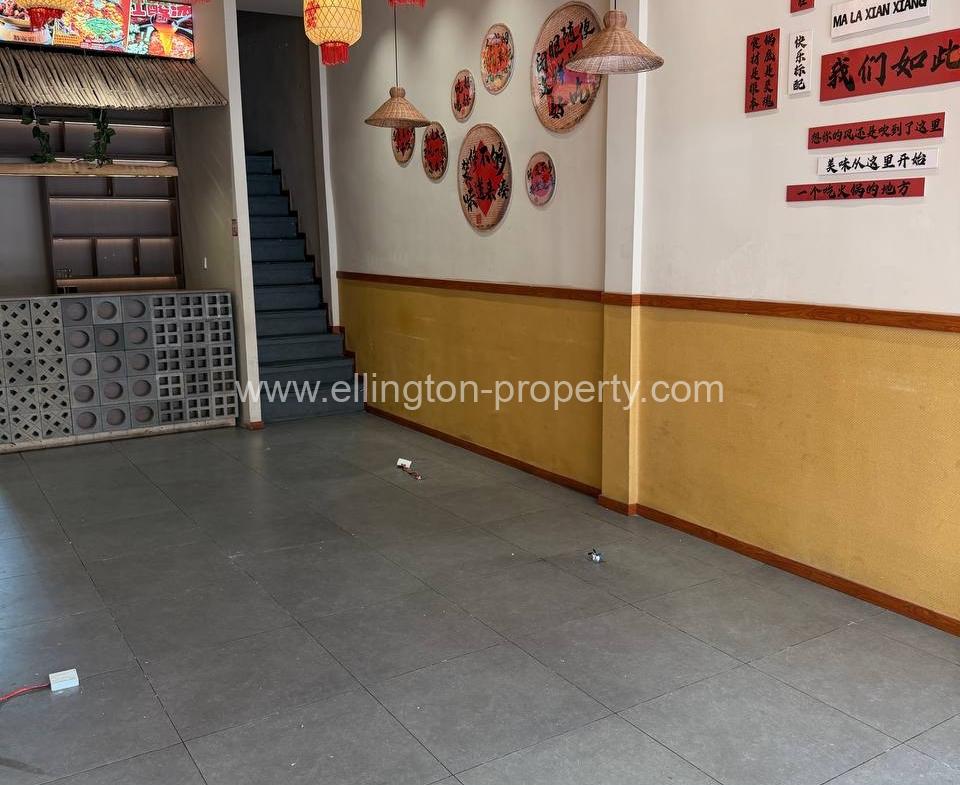 Shop House For Rent In Bkk1 - Ellington Property