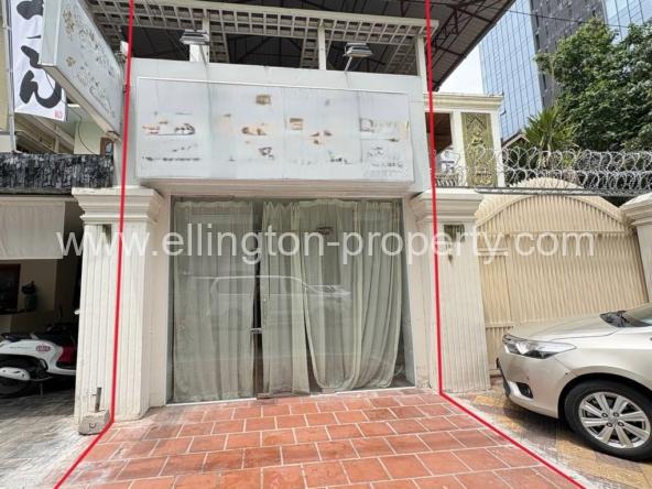 Shophouse For Rent In​ Boeng Keng Kong - Ellington Property