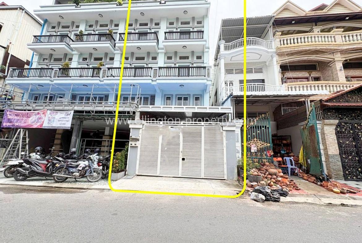 Shophouse For Rent In Toul Tompong - Ellington Property