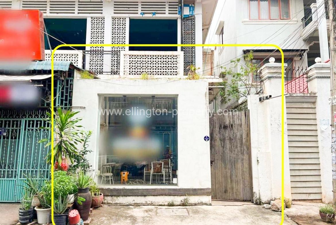 Shophouse (gf) For Rent In Bkk3 Area - Ellington Property
