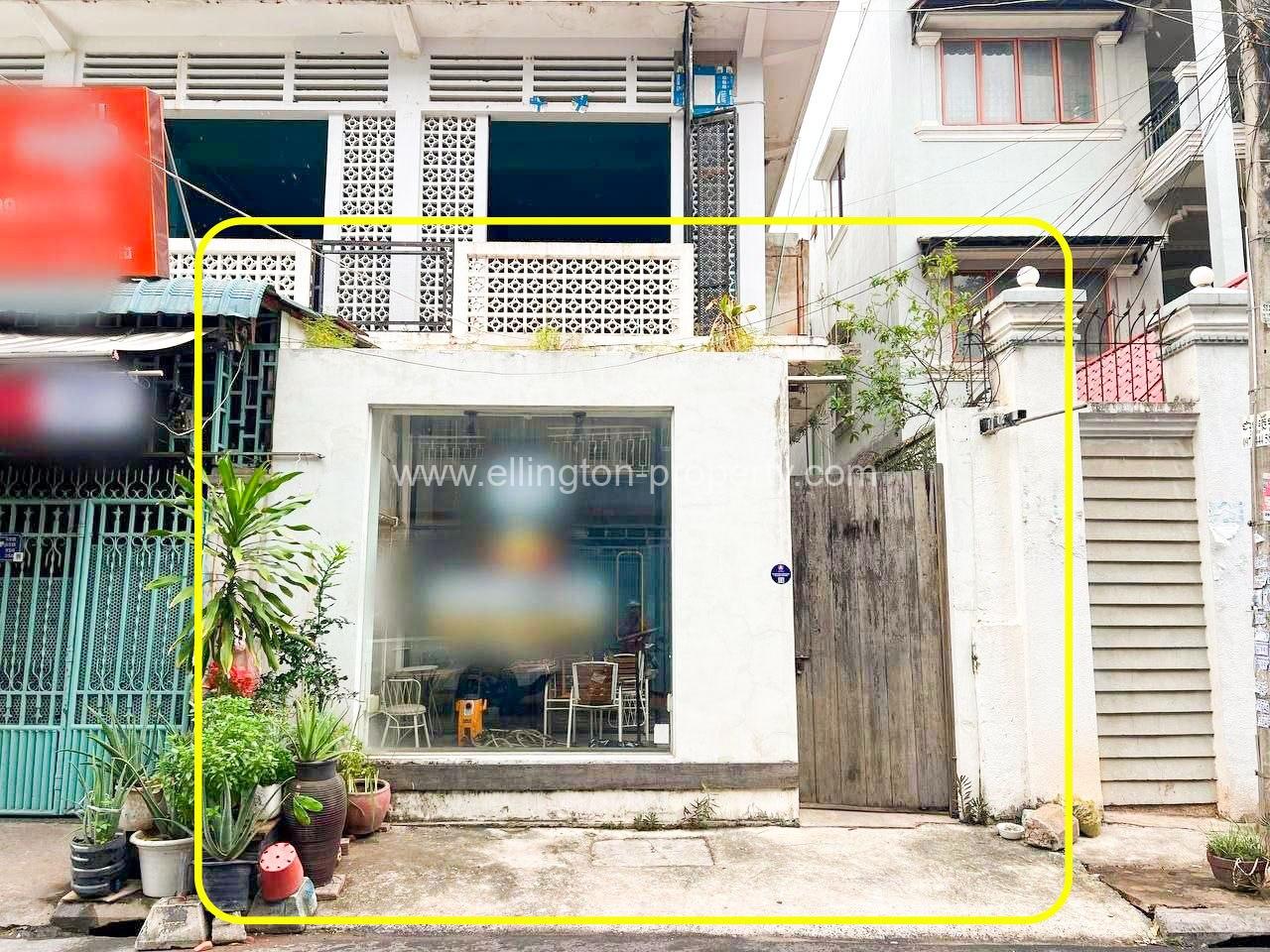 Shophouse (gf) For Rent In Bkk3 Area - Ellington Property