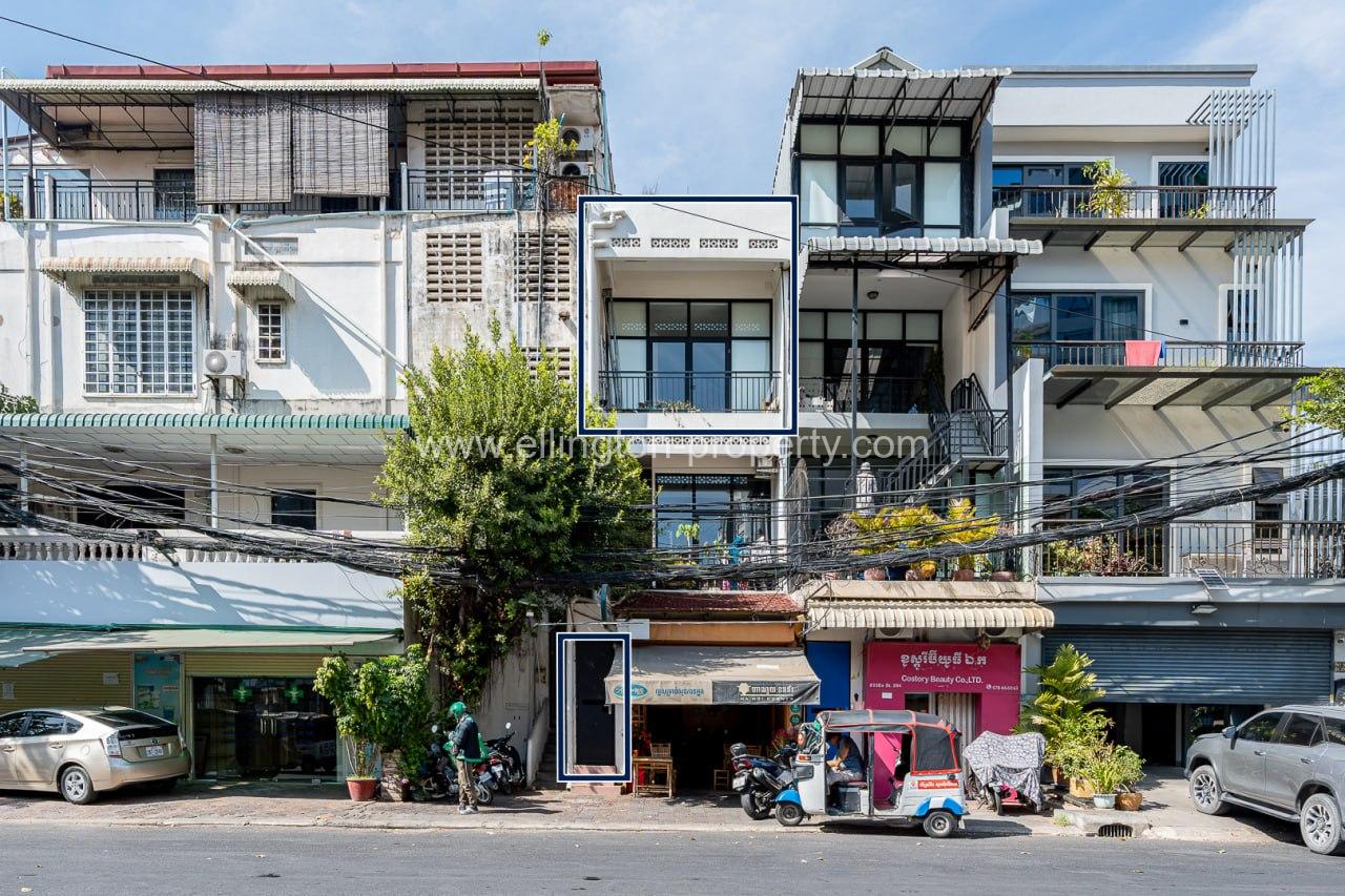 Renovated Flat For Rent In Tonle Bassac - Ellington Property