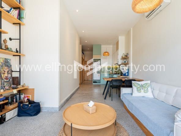 Renovated Flat For Rent In Tonle Bassac - Ellington Property