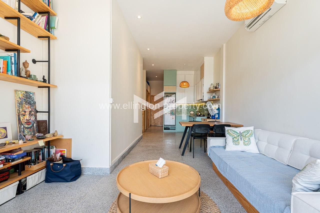 Renovated Flat For Rent In Tonle Bassac - Ellington Property