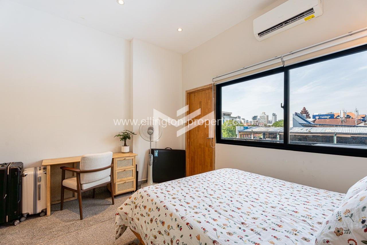 Renovated Flat For Rent In Tonle Bassac - Ellington Property