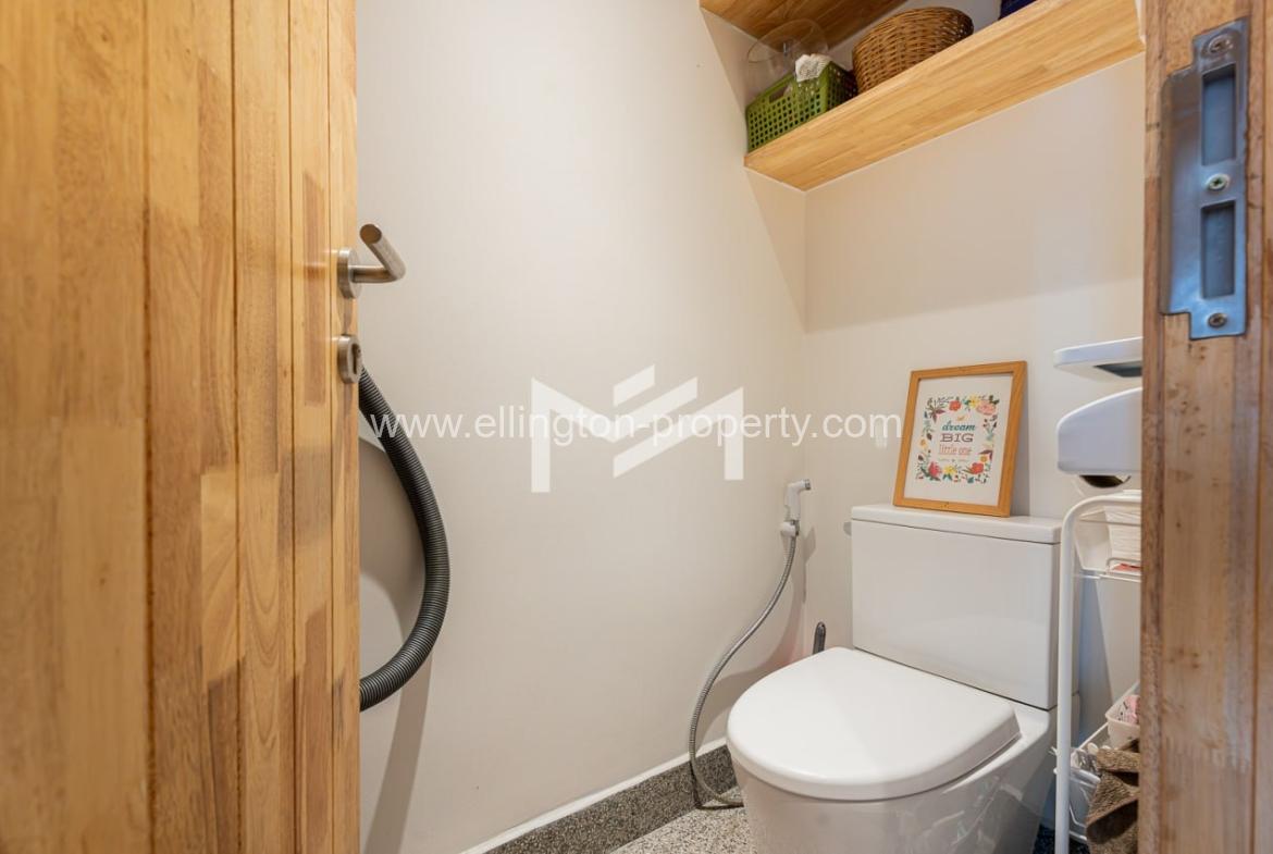 Renovated Flat For Rent In Tonle Bassac - Ellington Property