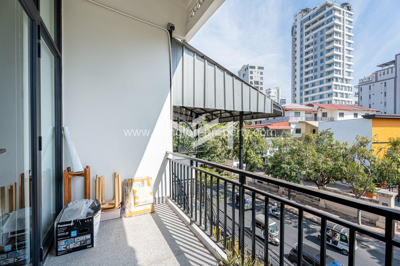 Renovated Flat For Rent In Tonle Bassac - Ellington Property