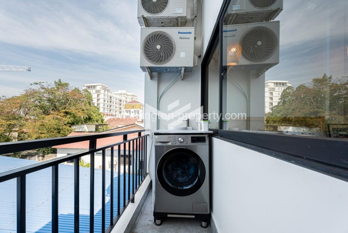 Renovated Flat For Rent In Tonle Bassac - Ellington Property