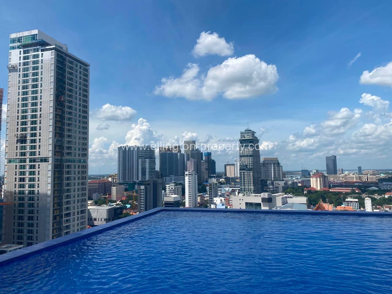 1bed Room Apartment For Rent Near Bkk1 Market - Ellington Property
