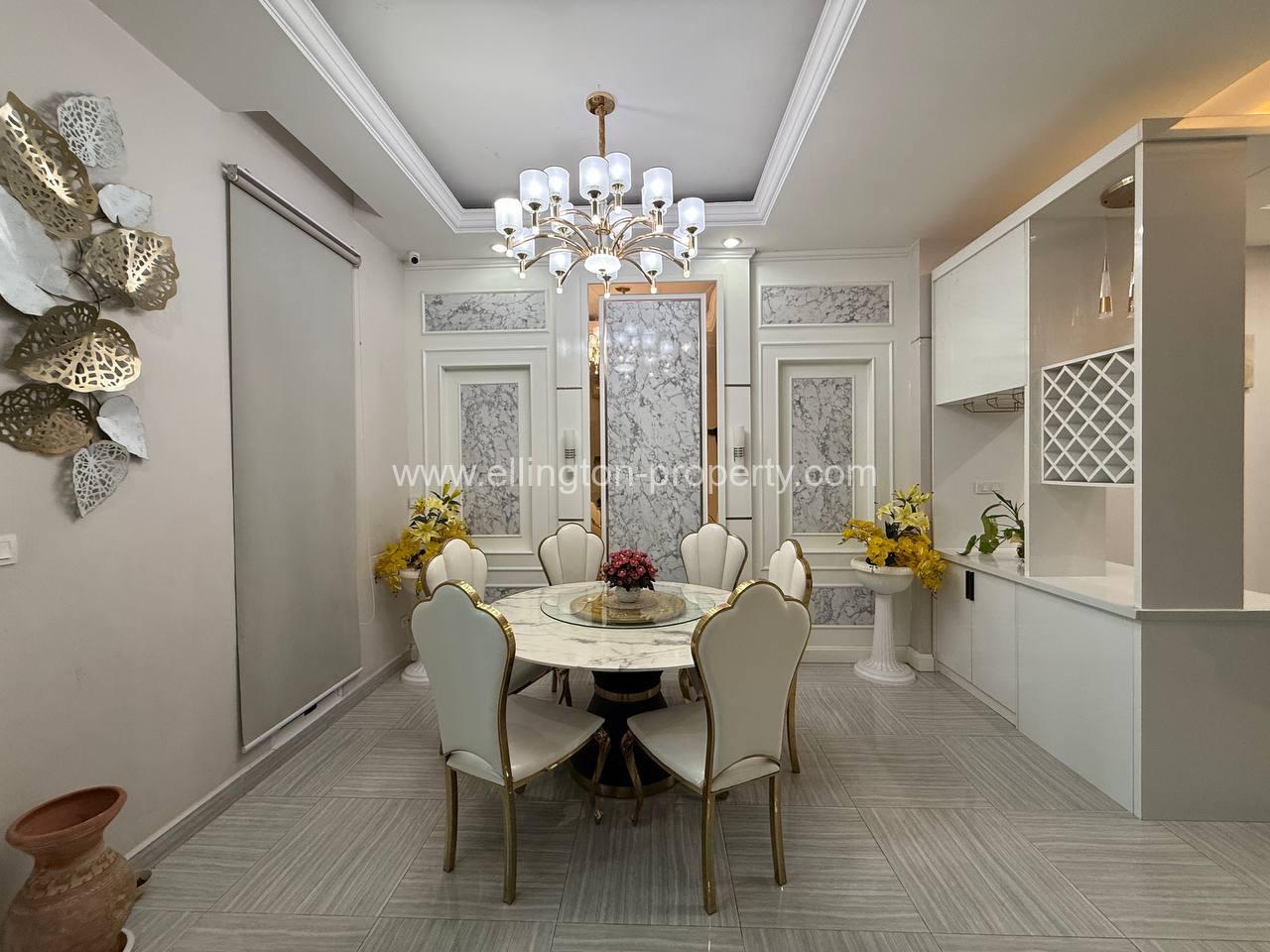 Villa For Rent In Chroy Changvar - Ellington Property