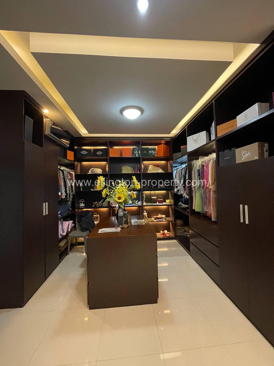 Twin Villa For Rent In Borey Peng Huoth Beung Snor - Ellington Property