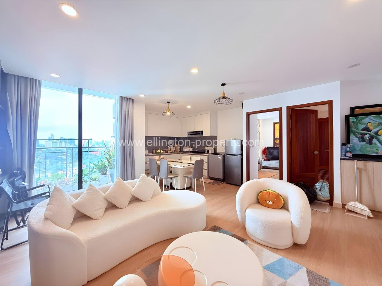 Beautiful& Modern 1 Bedroom For Rent Chroy Changvar - Ellington Property