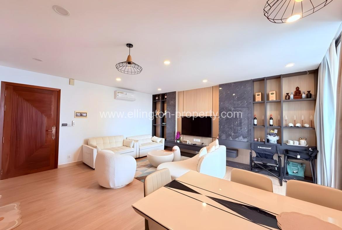 Beautiful& Modern 1 Bedroom For Rent Chroy Changvar - Ellington Property