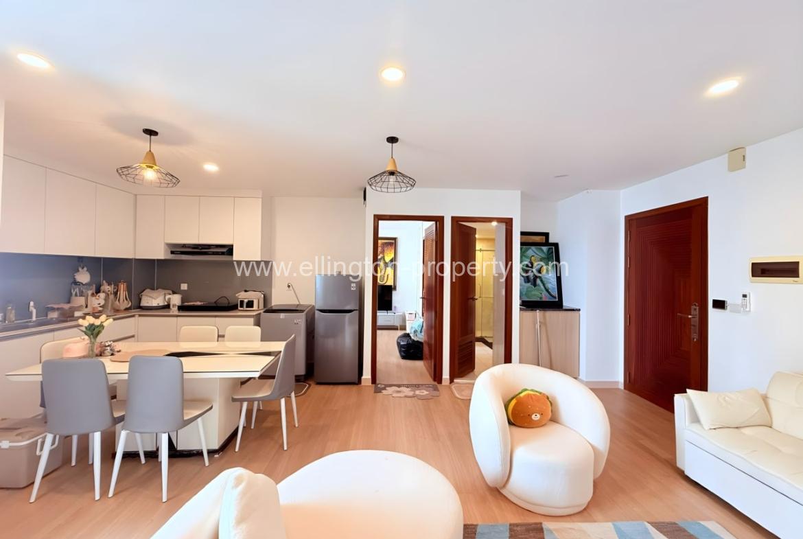 Beautiful& Modern 1 Bedroom For Rent Chroy Changvar - Ellington Property