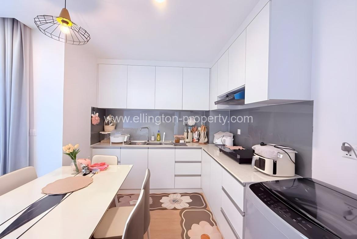 Beautiful& Modern 1 Bedroom For Rent Chroy Changvar - Ellington Property