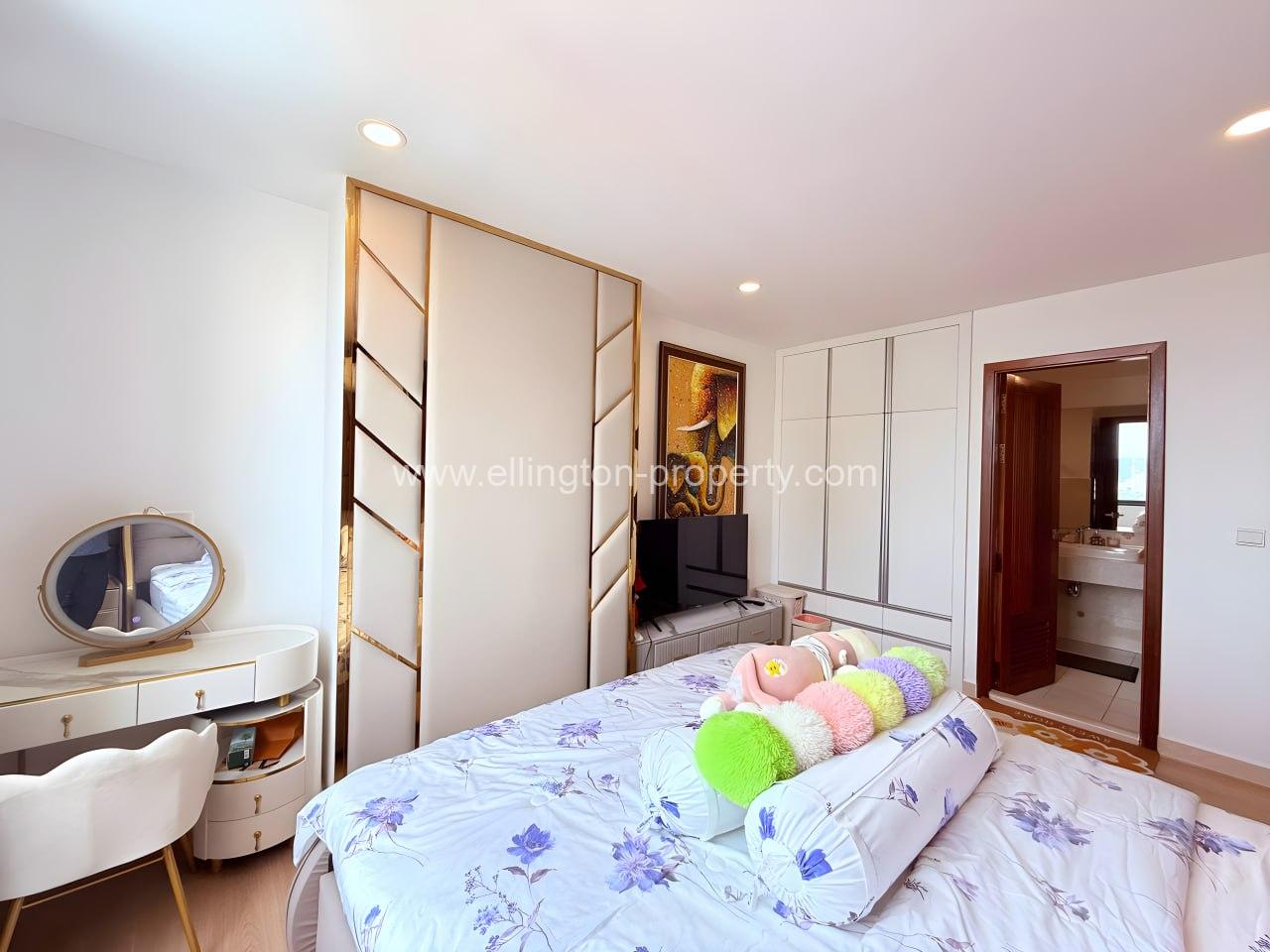 Beautiful& Modern 1 Bedroom For Rent Chroy Changvar - Ellington Property