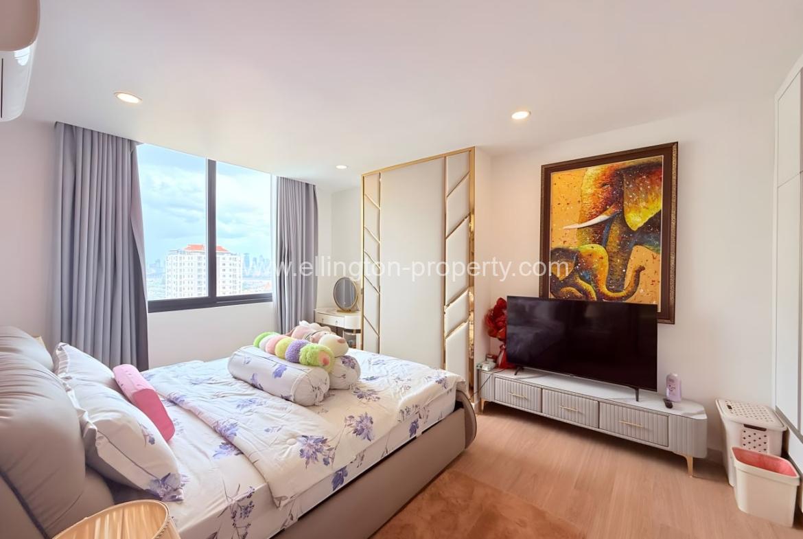 Beautiful& Modern 1 Bedroom For Rent Chroy Changvar - Ellington Property