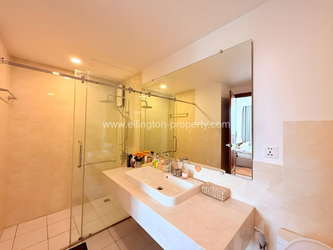 Beautiful& Modern 1 Bedroom For Rent Chroy Changvar - Ellington Property