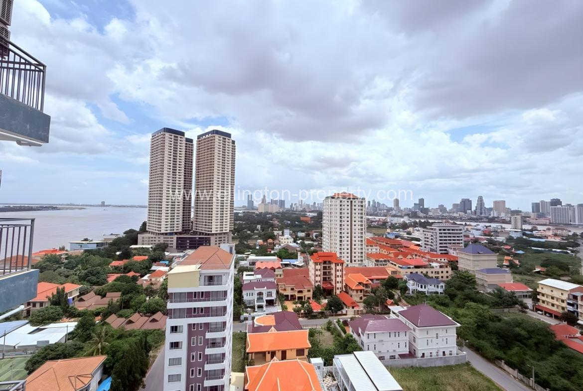Beautiful& Modern 1 Bedroom For Rent Chroy Changvar - Ellington Property