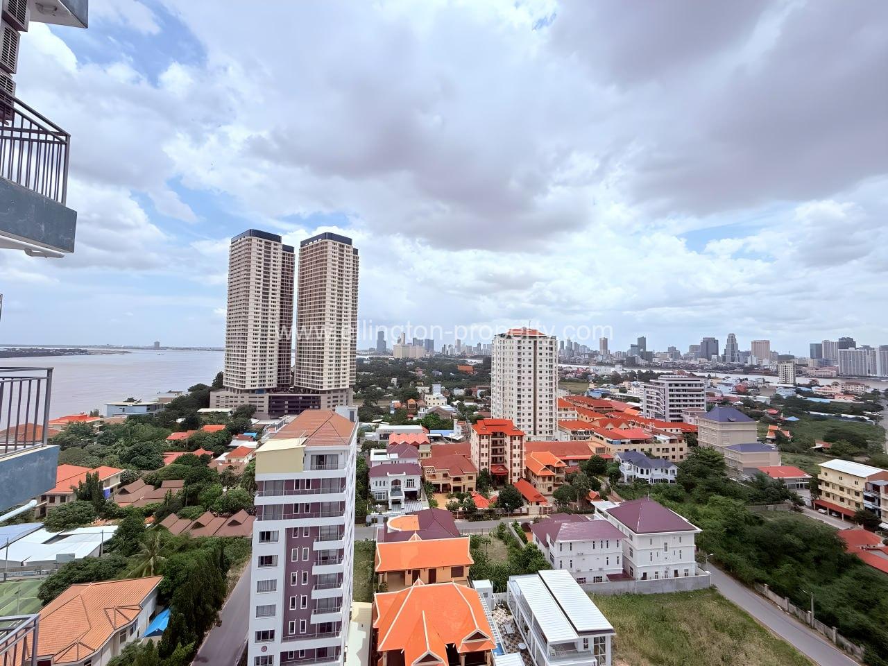 Beautiful& Modern 1 Bedroom For Rent Chroy Changvar - Ellington Property