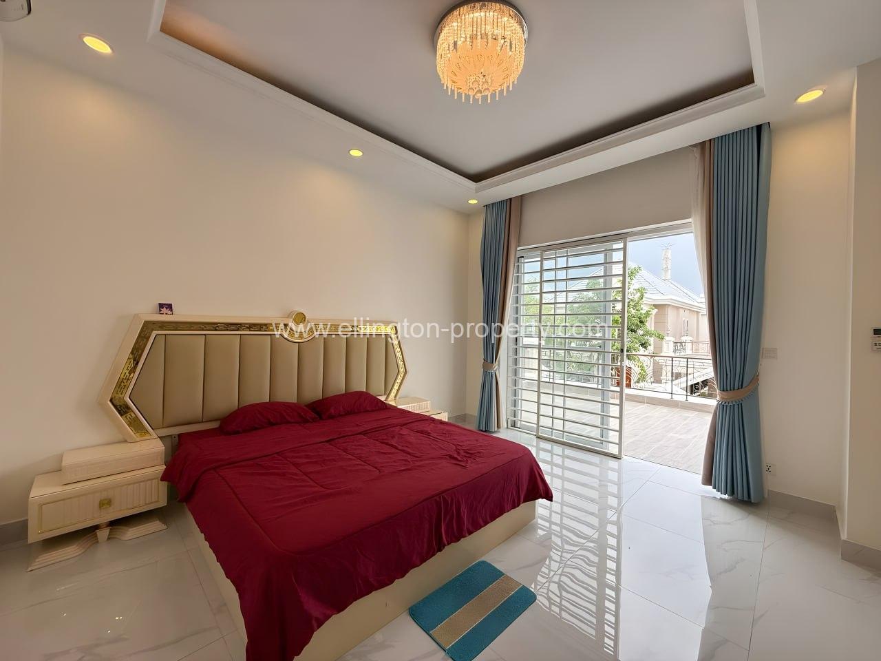 Single Villa For Rent In Phnom Penh Near New Airport - Ellington Property