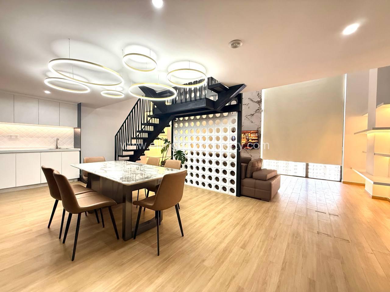 Loft 2 Bedrooms For Rent In Morgan Enmaison Chrouy Changvar - Ellington Property