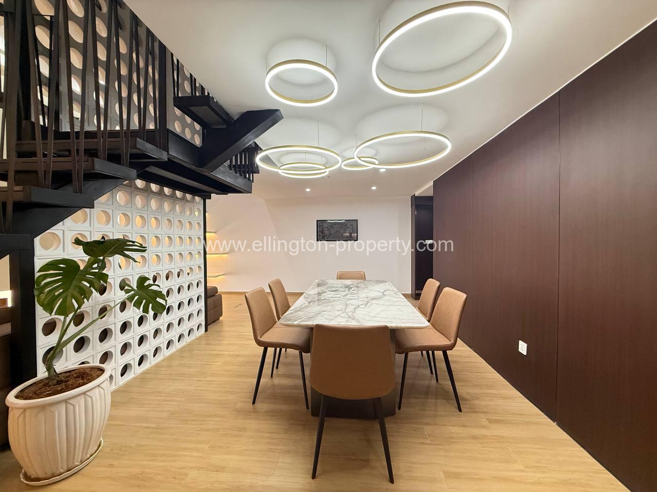 Loft 2 Bedrooms For Rent In Morgan Enmaison Chrouy Changvar - Ellington Property