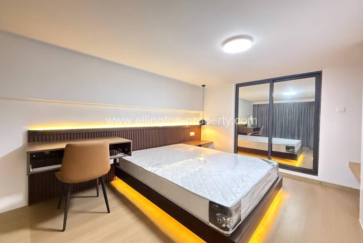 Loft 2 Bedrooms For Rent In Morgan Enmaison Chrouy Changvar - Ellington Property