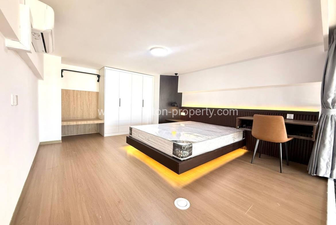 Loft 2 Bedrooms For Rent In Morgan Enmaison Chrouy Changvar - Ellington Property