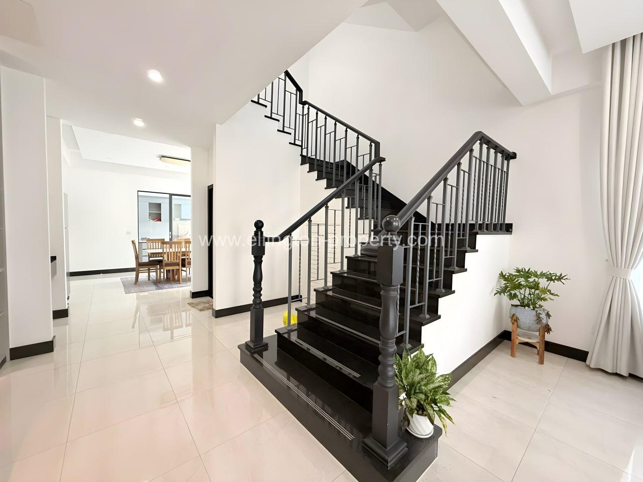 Modern Villa For Rent In Chroy Changvar - Ellington Property