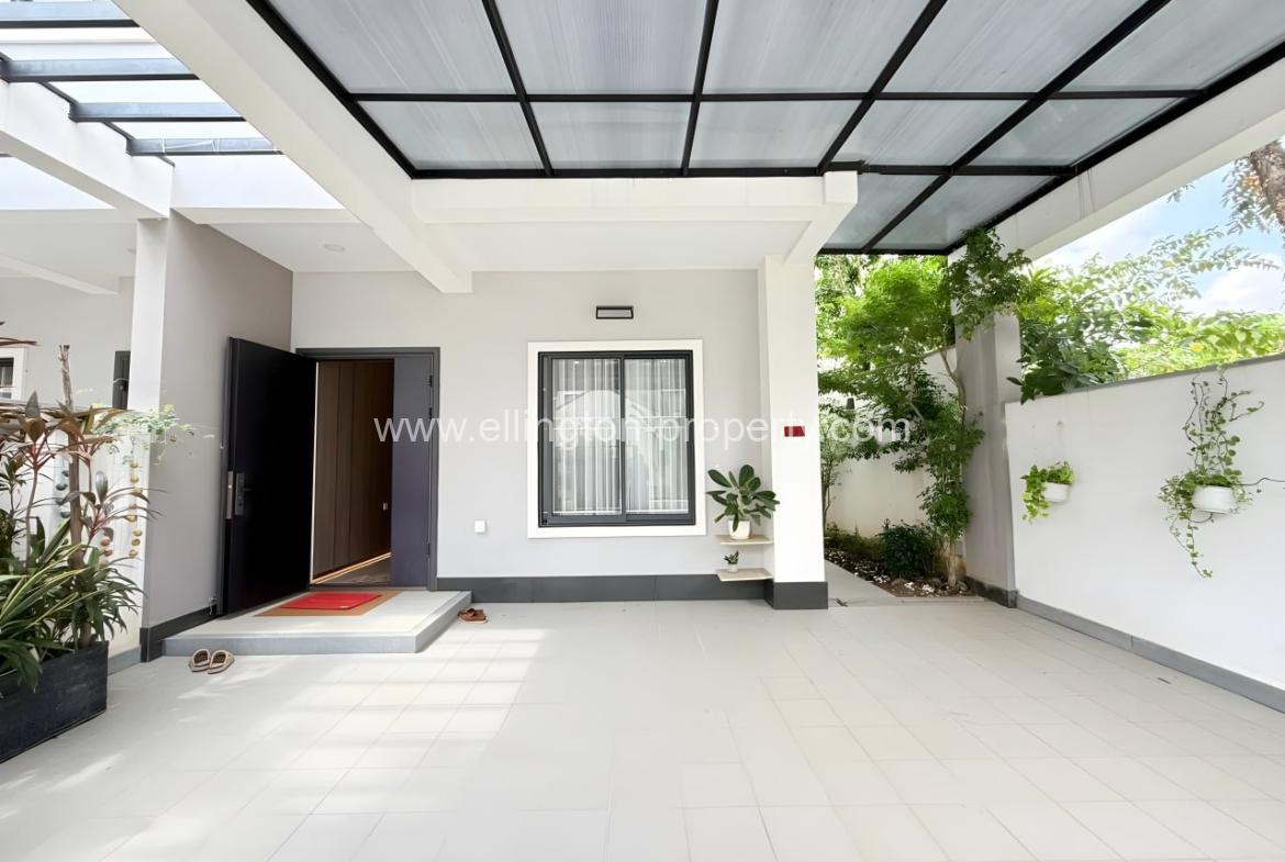 Modern Villa For Rent In Chroy Changvar - Ellington Property