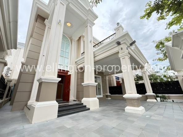 Single Villa For Rent In Phnom Penh Near New Airport - Ellington Property