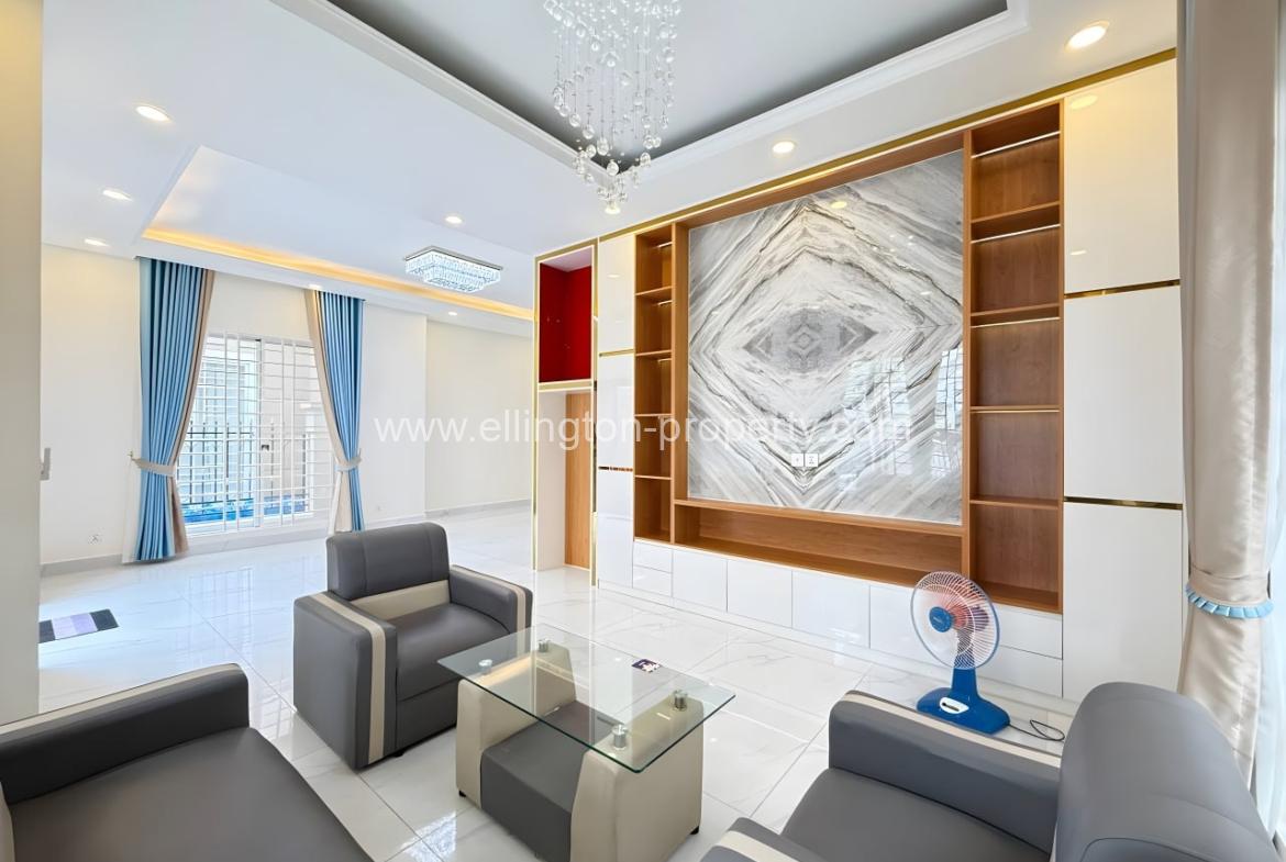 Single Villa For Rent In Phnom Penh Near New Airport - Ellington Property